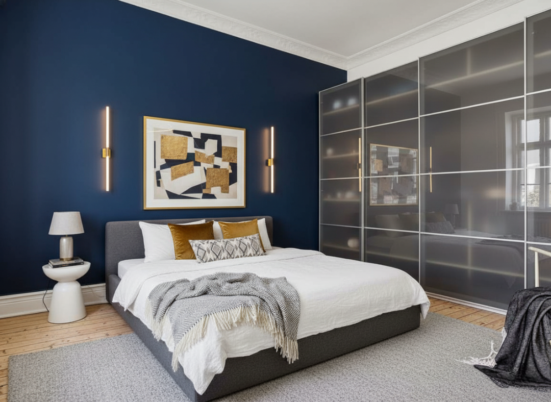 Living Room & Bedroom