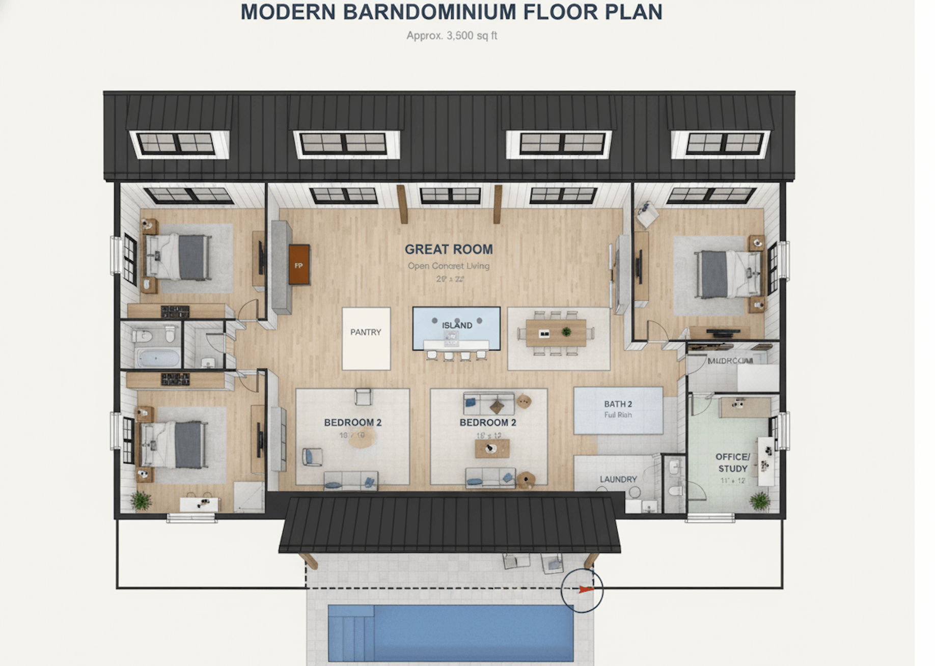 barndominium floor plans