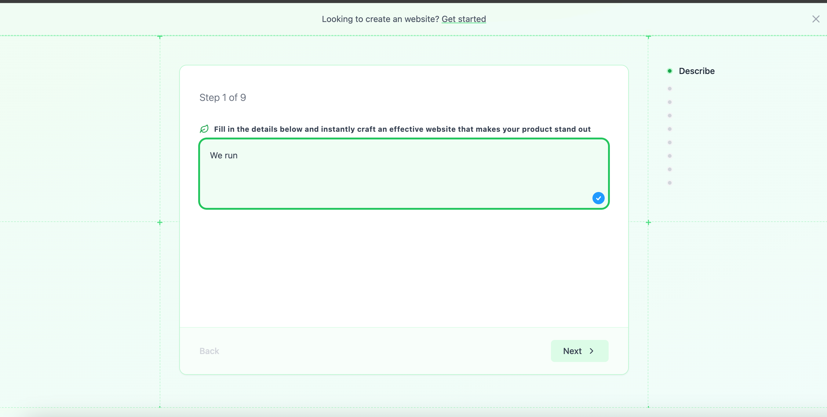 Botlweb AI Builder Interface