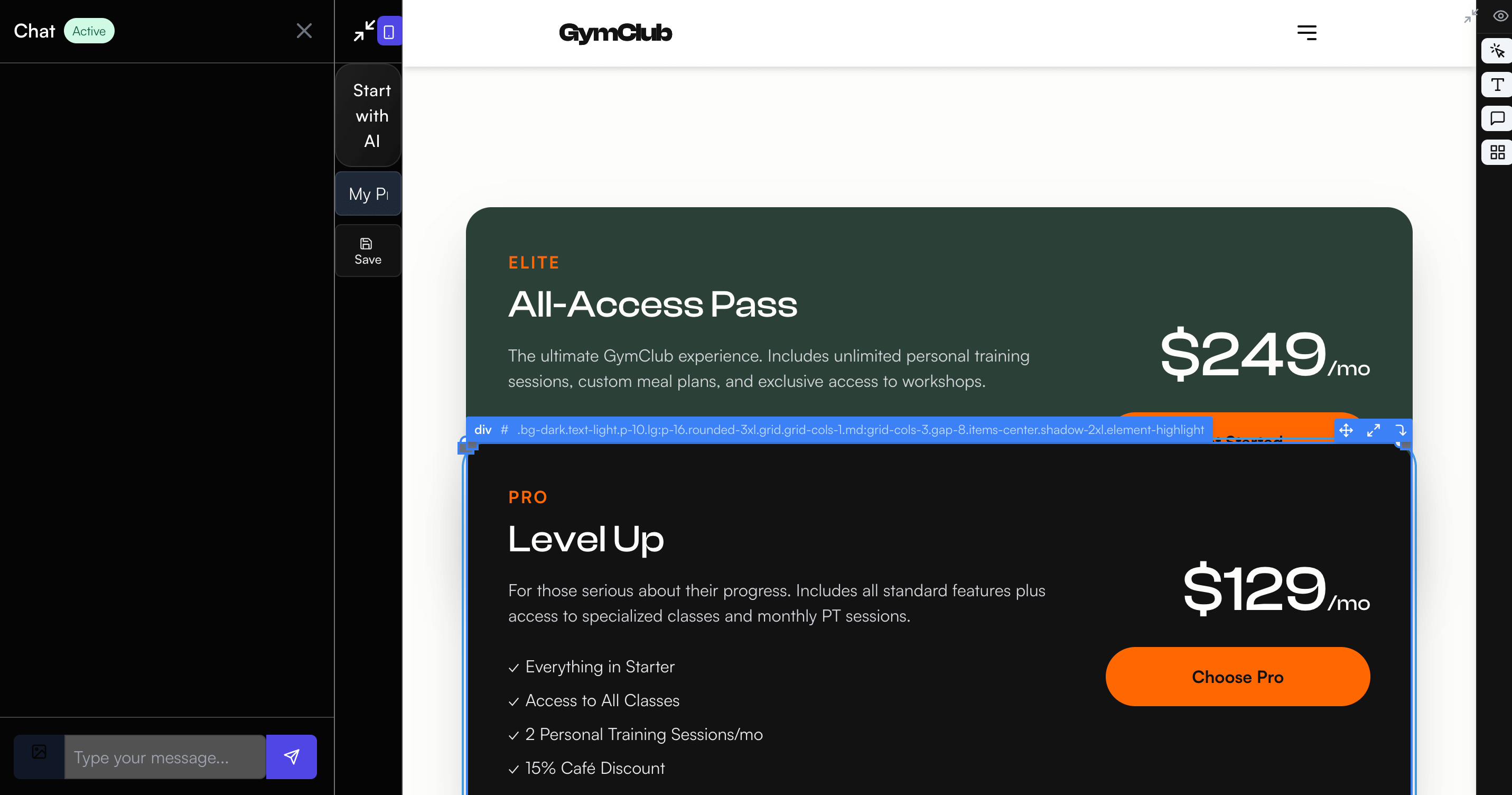 AI Landing Page Builder